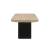 MESA COMEDOR BAKERS ROBLE 240X100 NAT/NEG en Multicolor - Mesas de comedor, Uruguay | Masinfinito Casa, vista 3 de 3
