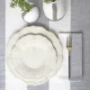 MANTEL RAYAS GRUESAS GRIS CLARO Y BLANCO en Gris - Textiles, Uruguay | Sentido Jose Ignacio, vista 1 de 3