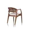 Silla De Comedor Madera-y-tela Natural-beige Carlo en Beige - Sillas, Uruguay | Divino, vista 3 de 3