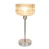 Lampara De Mesa Metal-y-vidrio Transparente Lt95171 en TRANSPAR - Lámparas de mesa, Uruguay | Divino, vista 2 de 2
