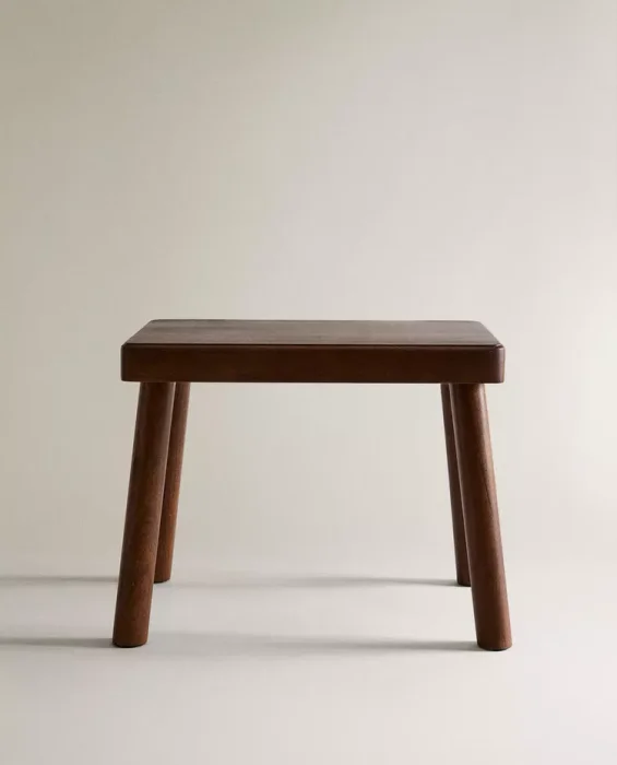 TABURETE MADERA DE ACACIA en Marrón - Sillas, Uruguay | Zara Home, vista 2