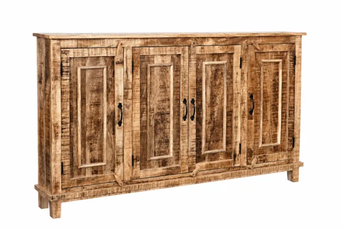 A173XL Aparador 172x25x90 en Madera natural - Aparadores y recibidores, Uruguay | Victoriana
