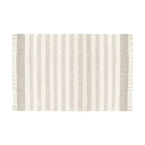 ALFOMBRA CON FLECOS AZUL/GRIS 150x210CM - Textiles, Uruguay | Decohogar