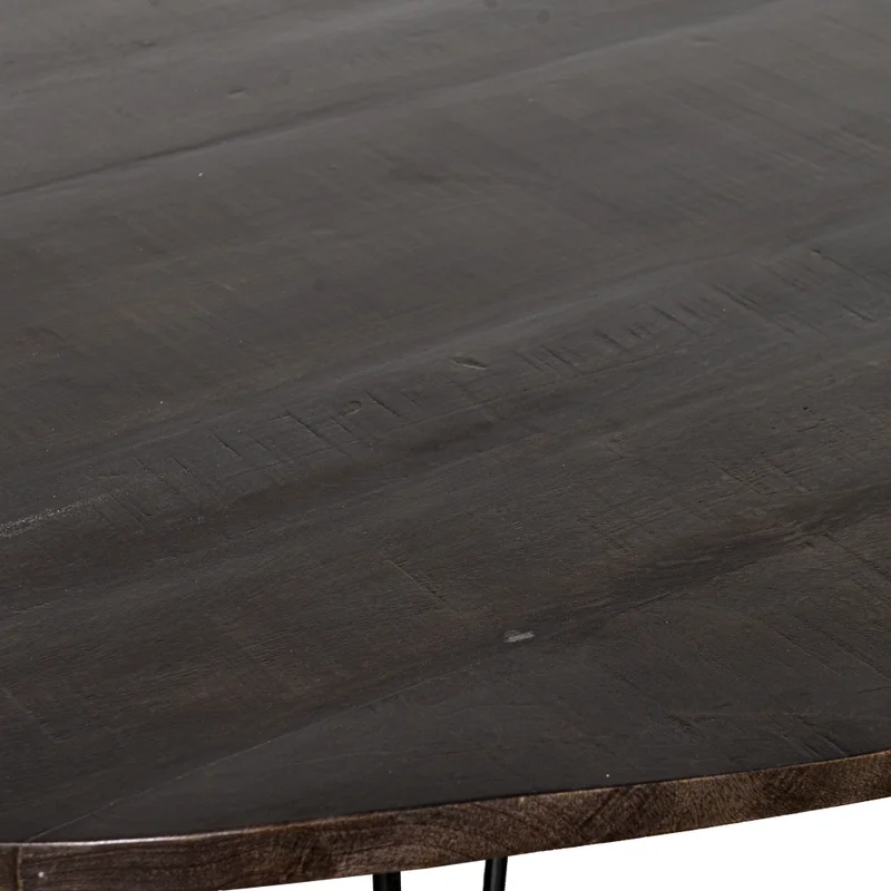 Mesa De Comedor Madera-y-metal Natural-beige Calcuta en Madera natural - Mesas de comedor, Uruguay | Divino, vista 3