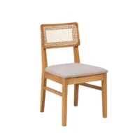 Silla Ratan Miel (Set X2) en Madera natural - Sillas, Uruguay | Casa Brava, vista 5
