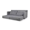 Sofá Cama Nizza - Tela Microfibra - 9250 (Grafito) en Gris - Sillones y sofás, Uruguay | NYR, vista 3 de 4