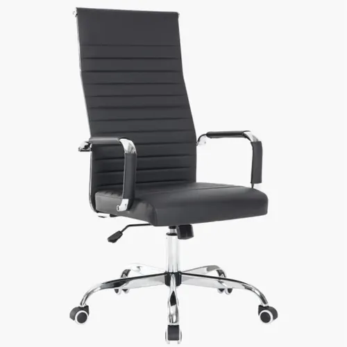 Silla Escritorio Eco Cuero Alta (imp) Lc029s - Escritorios y sillas de escritorio, Uruguay | Albanés