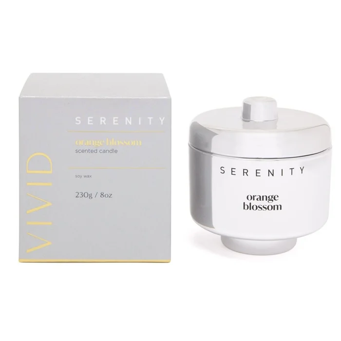 VELA SERENITY 230G NARANJA PERSA Y CASSIS en Naranja - Velas y Portavelas, Uruguay | Decohogar