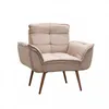 HELLEN- BUTACA 1 CUERPO TELA MARRON CLARO STELLA - Sillones y sofás, Uruguay | Alfa Ventas, vista 3 de 4