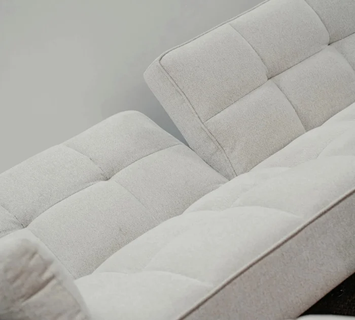 Sillón Cama 3 Cuerpos Retráctil - Frida - Gris en Gris - Sillones y sofás, Uruguay | Rústico Hogar, vista 4