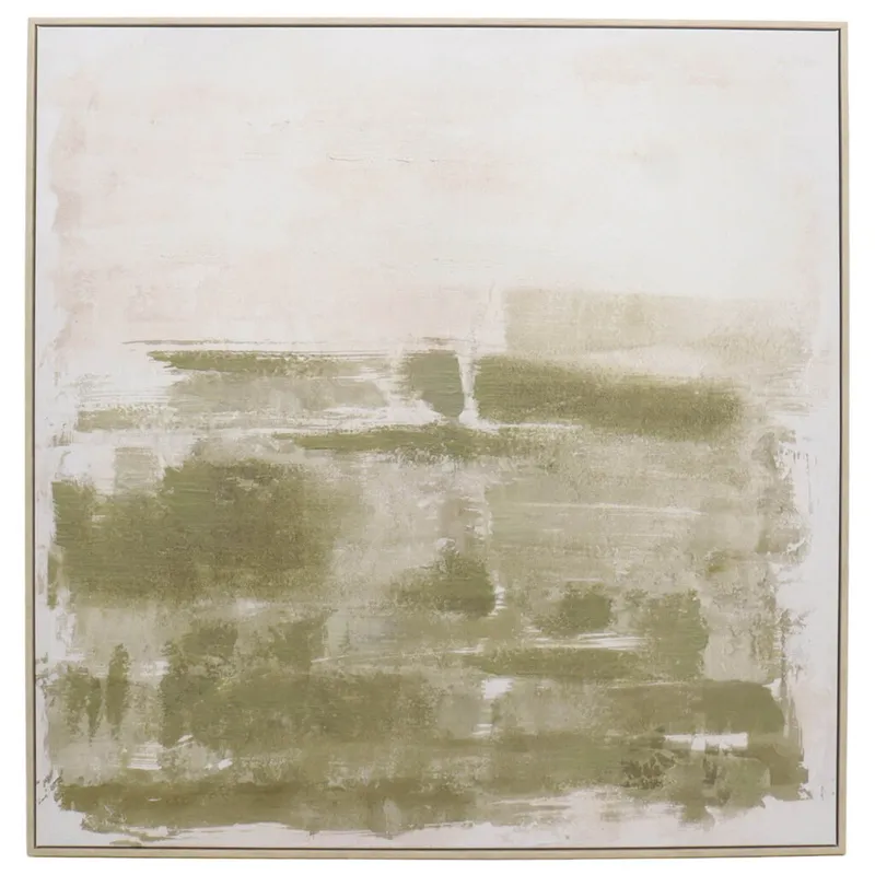 Cuadro Frost I, 100x10 Verde Papel Tp250919aab en Verde - Decoración de pared, Uruguay | Divino