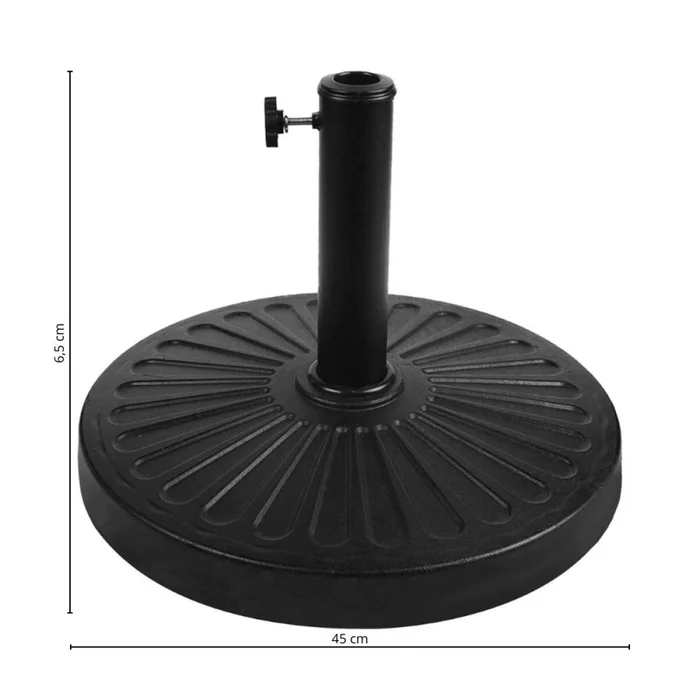 Base para sombrilla en Negro - Muebles para el exterior, Uruguay | La Cueva Muebles, vista 6