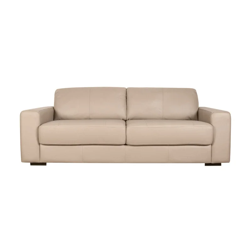 Sillón 3 Cuerpos Cuero-100-natural Marron Texas Avellana en AVELLANA - Sillones y sofás, Uruguay | Divino, vista 3