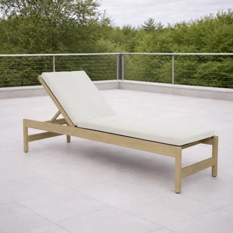 Talara Reposera en Madera natural - Muebles para el exterior, Uruguay | Aihaus