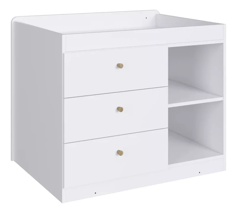 Cuna Sofia – Transformable con Cajones en Blanco - Dormitorio, Uruguay | RM Muebles y Deco, vista 7