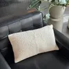 Funda de almohadón Sherpa 30x50cm - blanco - Textiles, Uruguay | Buho Store, vista 2 de 2