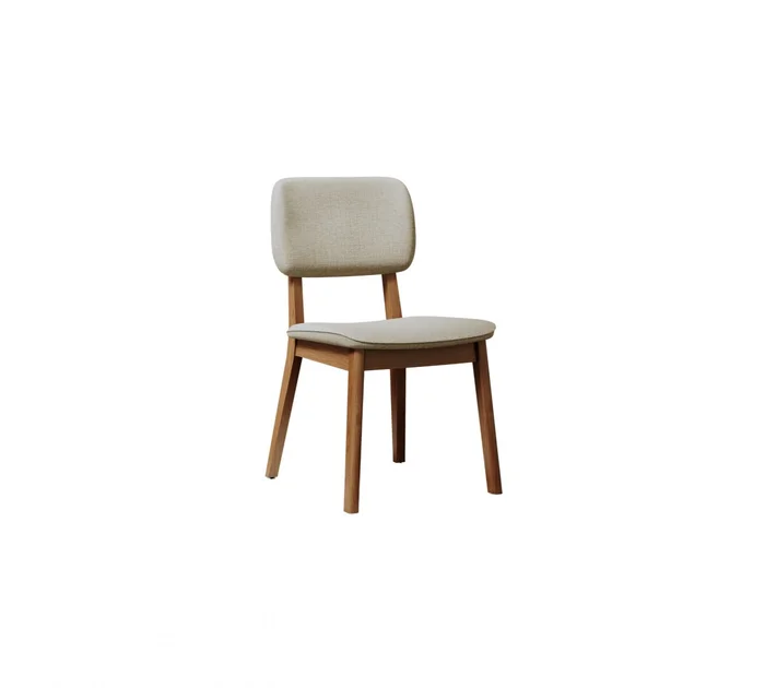 Silla de Comedor Classic - Línea Manhattan - Lino/Natural en Beige - Sillas, Uruguay | Rústico Hogar, vista 2