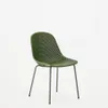 Silla de exterior Quinby con patas de acero verde en Verde - Sillas, Uruguay | Kavehome, vista 1 de 9