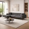 Sofá con chaise DUNA TELA Gris IZQUIERDO - Sillones y sofás, Uruguay | Viasono, vista 1 de 2