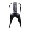 SILLA TOLIX NEGRA METAL COMEDOR - Sillas, Uruguay | Decohogar, vista 2 de 4