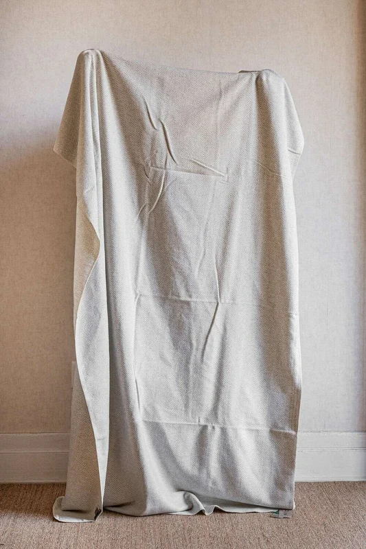MANTA AUSTRIACA ESPIGA - GRIS en Gris - Textiles, Uruguay | La Iberica, vista 3