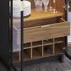 Cristalero Aparador Bar Modular 2 Puertas Vidrio Luz Led - Sillones y sofás, Uruguay | Soy Hogar, vista 8 de 10