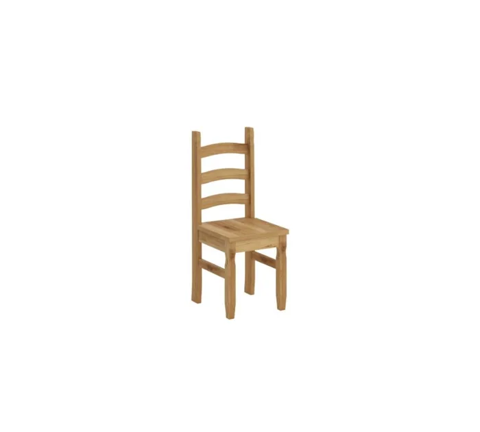 Juego De Comedor 4 Sillas - Corona - Madera - Natural en Madera natural - Mesas de comedor, Uruguay | Rústico Hogar, vista 4