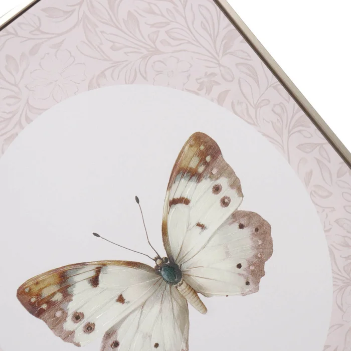 Cuadro Butterfly I, 40 Rosa Papel Wp2514737a en Rosa - Decoración de pared, Uruguay | Divino, vista 2