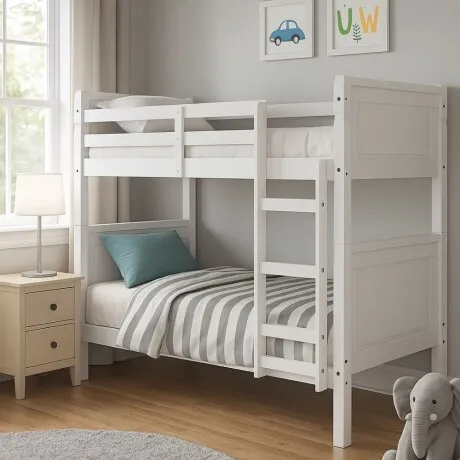 Cucheta Linea Naturale - Blanco en Blanco - Dormitorio, Uruguay | La Cueva Muebles