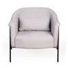 Butaca Tela-y-metal Lyon - Sillones y sofás, Uruguay | Divino, vista 2 de 4