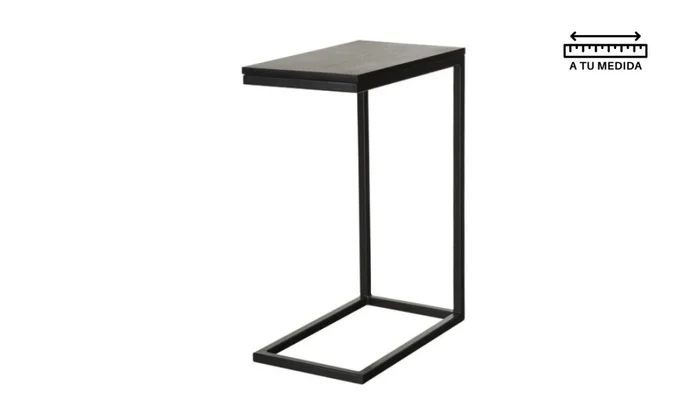 Mesa Auxiliar BLACK en Negro - Mesas de living, Uruguay | Finkel