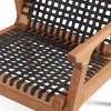 POLTRONA TRACO CUERDA NEGRA 58x72x83CM JATOBA - Muebles para el exterior, Uruguay | Vinibel, vista 5 de 6