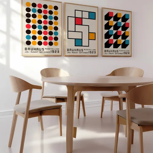 Bauhaus - Colores en Multicolor - Láminas, Uruguay | La Cuadrería