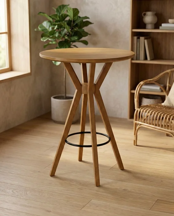 Mesa Alta/ Barra Madrid en Madera natural - Muebles, Uruguay | Indrana