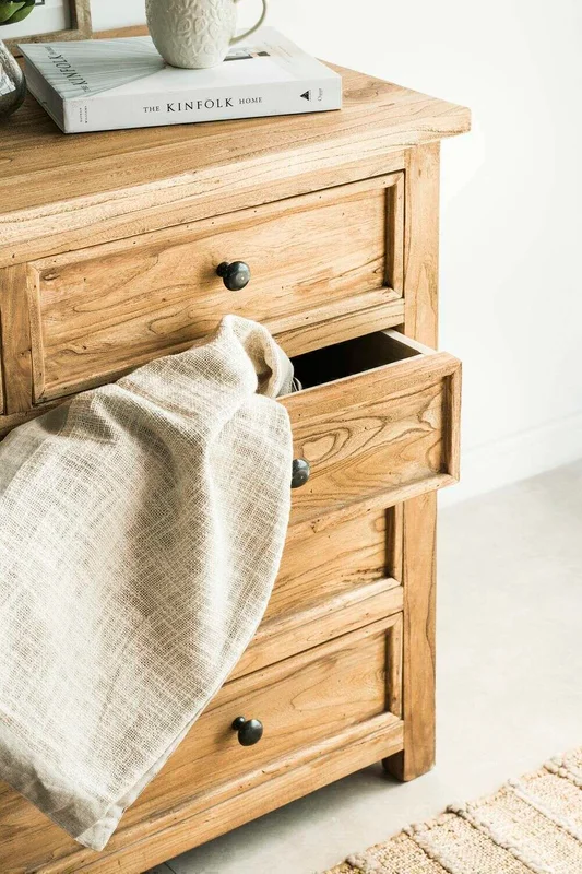 COMODA DE OLMO MACIZO en Madera natural - Cómodas, Uruguay | La Iberica, vista 4
