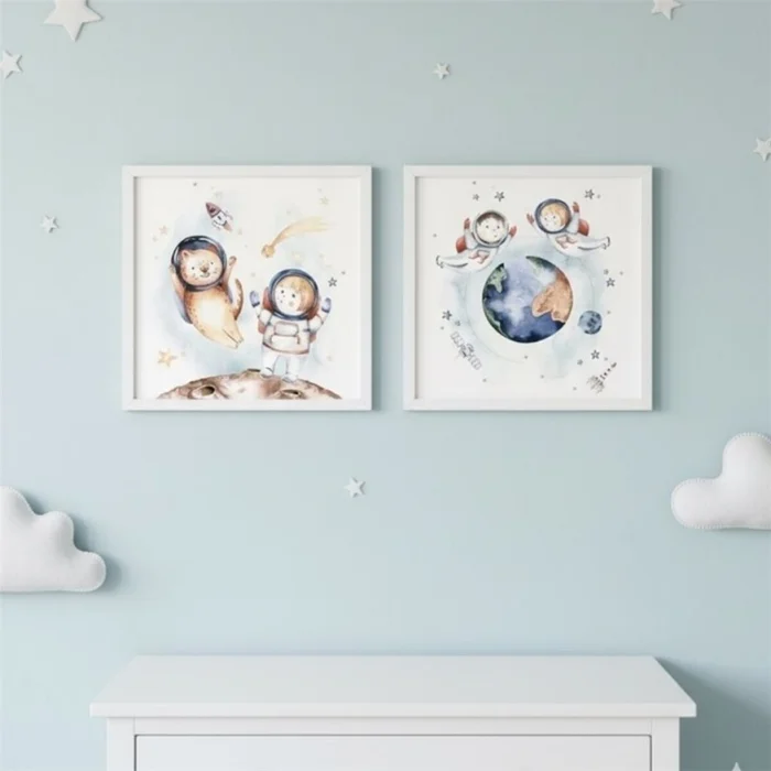 CUADRO CANVAS 30x30cm INFANTIL 1 en Multicolor - Decoración de pared, Uruguay | Decohogar, vista 2