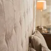 RESPALDO CAPITONEADO SIN BOTONES - TERCIOPELO en Gris - Respaldos de cama, Uruguay | La Iberica, vista 3 de 4