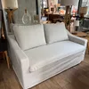 Sofá Manchester con Funda Desmontable 2 Cuerpos (160cm) – Crudo - Sillones y sofás, Uruguay | Berna home, vista 4 de 5
