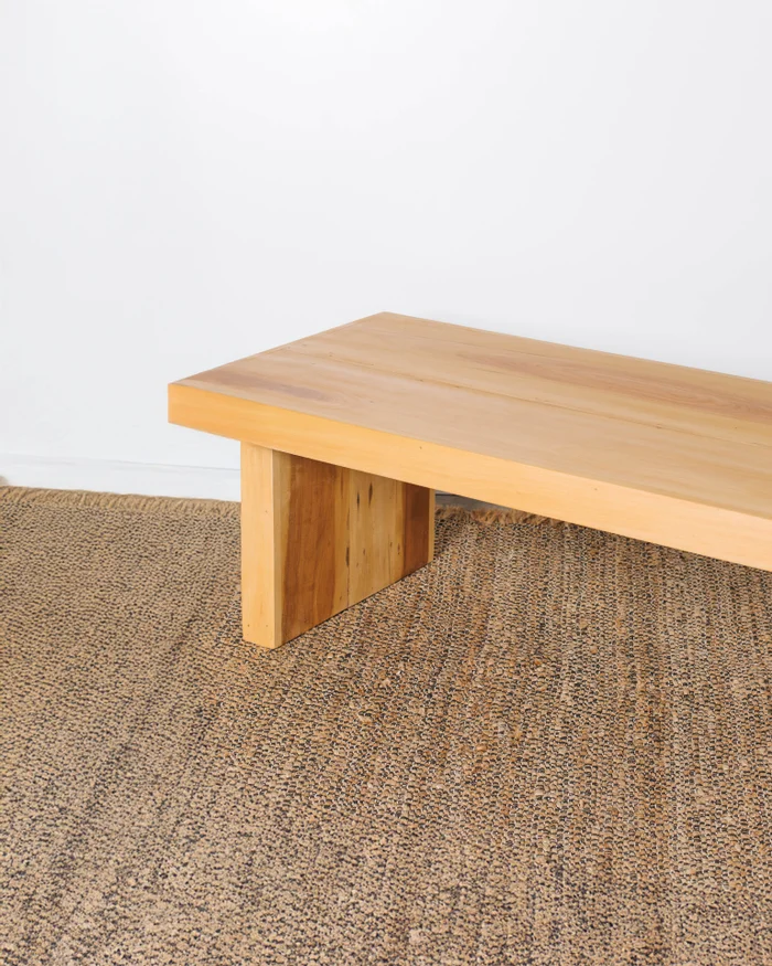 MESA RATONA LEBLON 130x60 en Madera natural - Mesas de living, Uruguay | Fundamento Muebles, vista 2