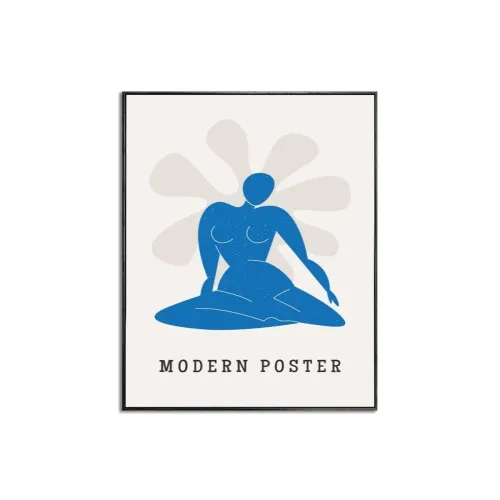 CUADRO CANVAS 40x50cm MARCO MODERN POSTER - Decoración de pared, Uruguay | Koz