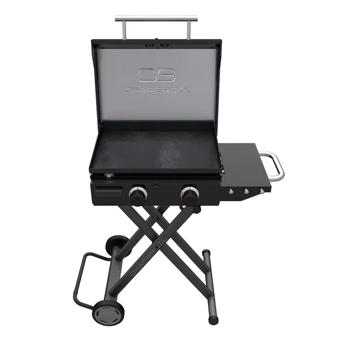 Barbacoa Plancha Acero-inoxidable Charbroil Plegable en Negro - Exterior, Uruguay | Divino, vista 4