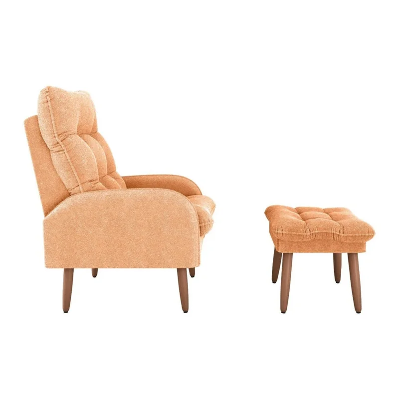 Kit Poltrona + Puff Relax - Mostaza en Mostaza - Sillones y sofás, Uruguay | Ecowood, vista 4