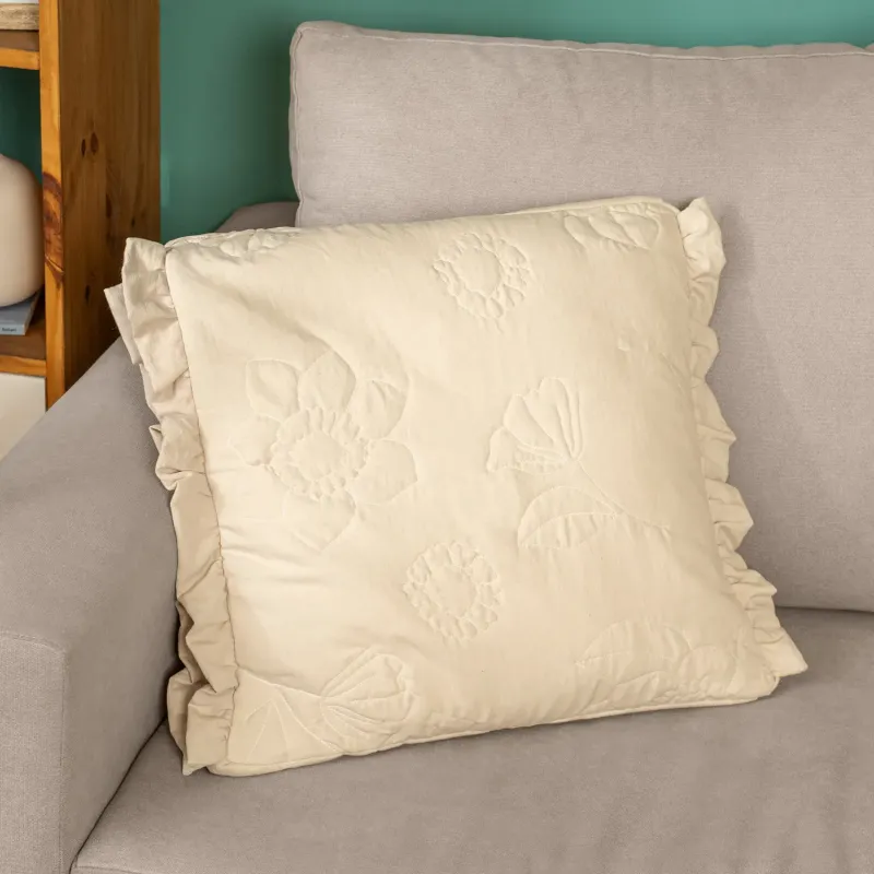 Funda de Almohadón Flores - Textiles, Uruguay | Arredo