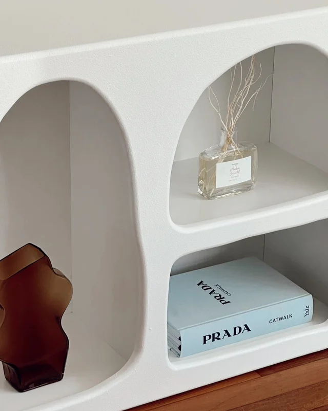 rack AGIA en Blanco - Muebles para TV, Uruguay | Octo, vista 3