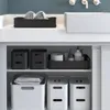 CESTO PLASTICO 5,4L 30X18,5 X12CM FIT GRIS OSCURO en Gris - Canastos, Uruguay | Decohogar, vista 2 de 2