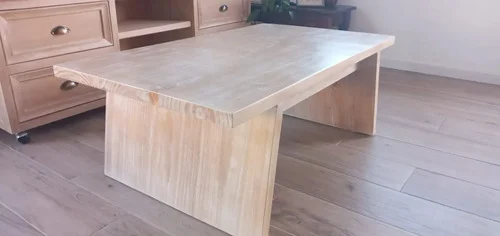 Mesa Living Ratona Madera Maciza 110x65 Ozark Home A Eleccion en Madera natural, Uruguay | Ozark Home, vista 6