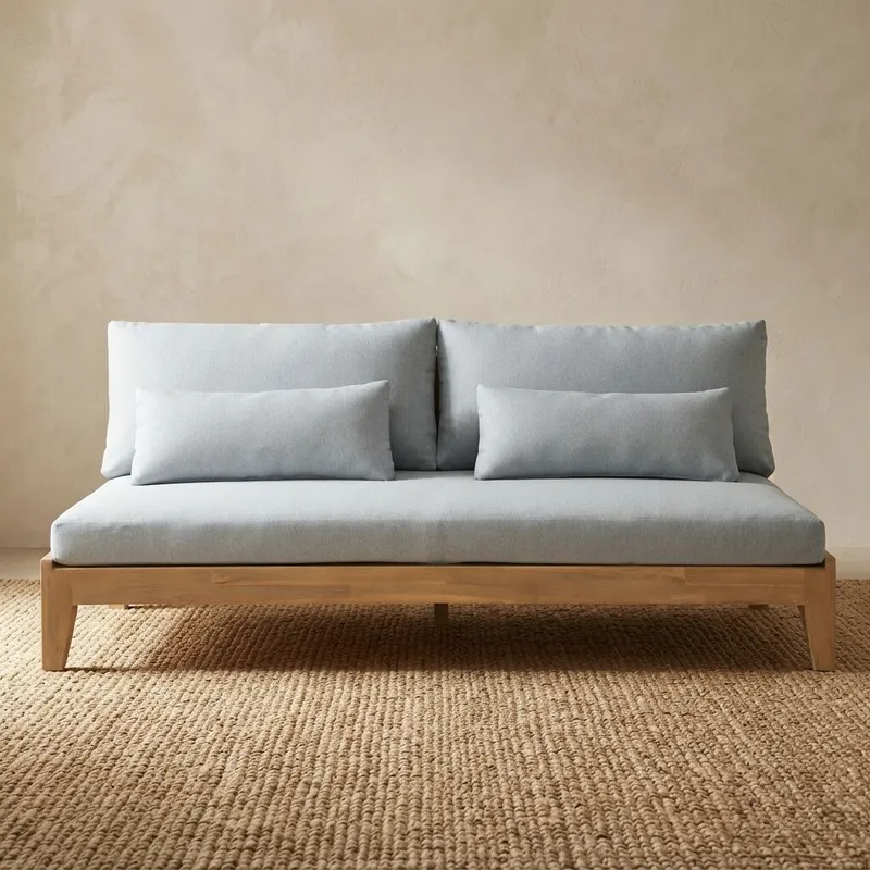 Kailua Sillón Tres Cuerpos en Celeste - Muebles para el exterior, Uruguay | Aihaus