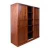 Placard Corredizo 3 Puertas Madera Marron Agata en Marrón - Roperos y placares, Uruguay | Divino, vista 3 de 10