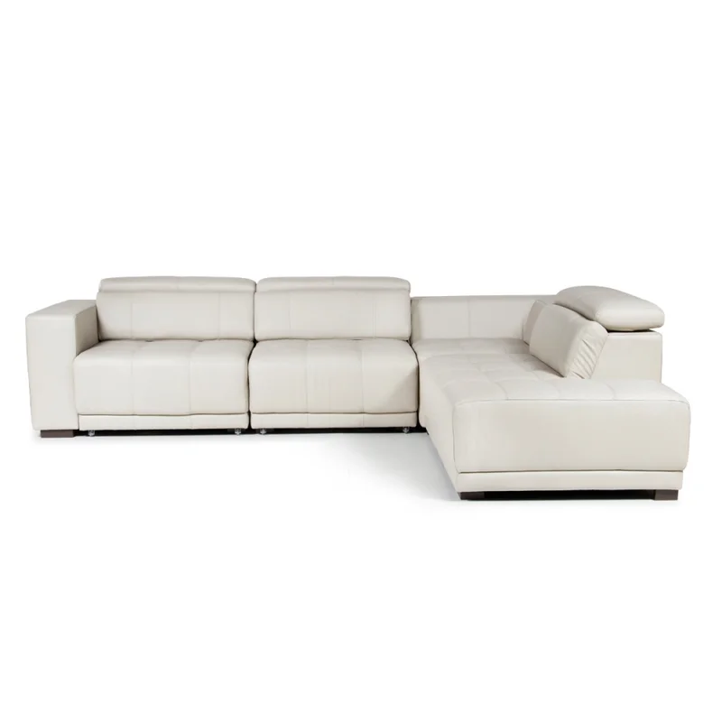 Rinconera Seúl - Cuero Básico - Chaise derecho - Arena - (Preventa) en Beige - Sillones y sofás, Uruguay | Nyr, vista 5