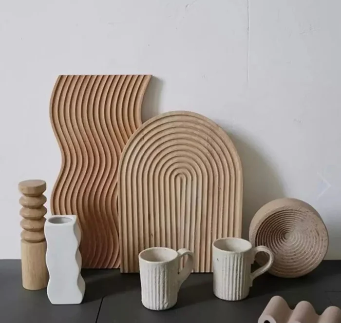 Tabla NORDICA TN01 en Madera natural - Decoración, Uruguay | Simple Deco, vista 4